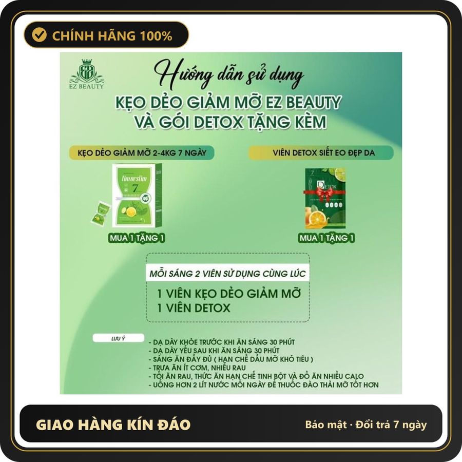 (Che Tên) Kẹo Limor Slim Giảm Cân, Kẹo Dẻo 2 vị Chanh Cam Giảm Mỡ- Tặng Detox Phá Mỡ Cứng Hộp Trắng Kín