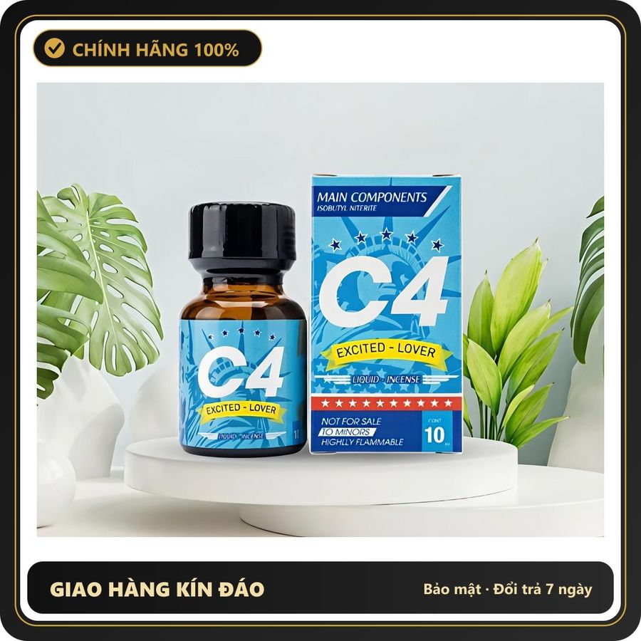 (Che Tên) ( Kho Sỉ ) Popper 10ml USA, Hàng Chính Hãng, Nhập Khẩu Có Giấy Kiểm Định, Giá Tốt Chuẩn Auth