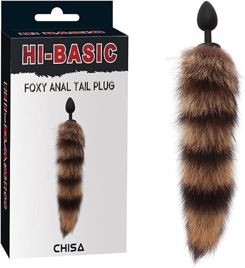 Đuôi Cáo Mini Hi-Bassic Foxy Anal Plug chính hãng - chất liệu an toàn cho da, dễ vệ sinh, êm ái khi dùng - giao hàng che tên kín đáo
