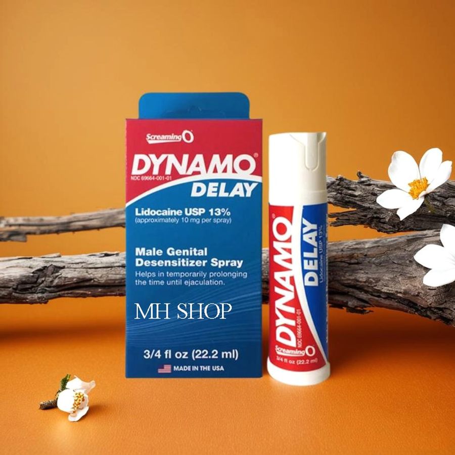 Bản Nhập Khẩu Cao Cấp - Dung Dịch Xịt dynamo 22.2ml kéo dài hiệu quả - Lấy lại tự tin đỉnh cao, trọn vẹn cuộc yêu Scream