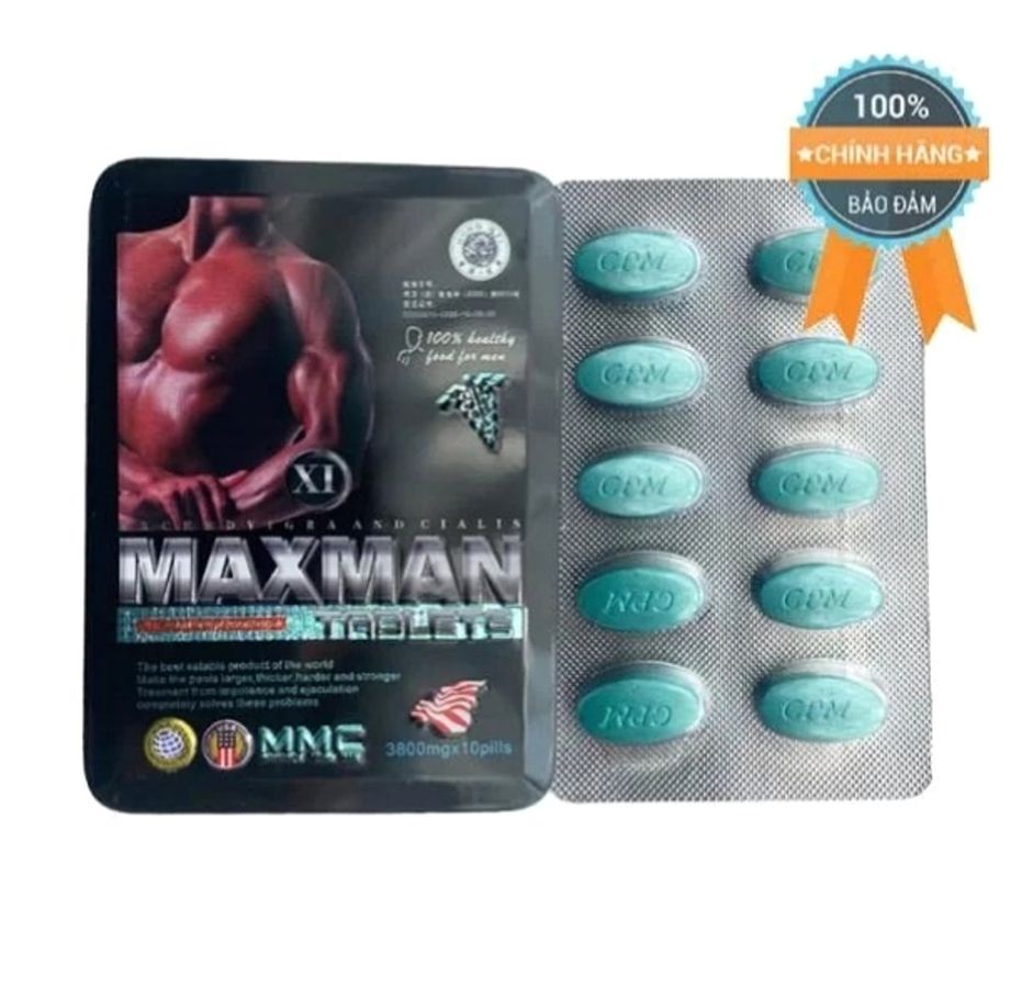 Hàng Nội Địa Cao Cấp - Viên Hỗ Trợ Tăng Cường Sinh Lý, Kéo Dài Thời Gian Quan Hệ, Giúp lâu ra MMC 3800mg - hàng nhập khẩ