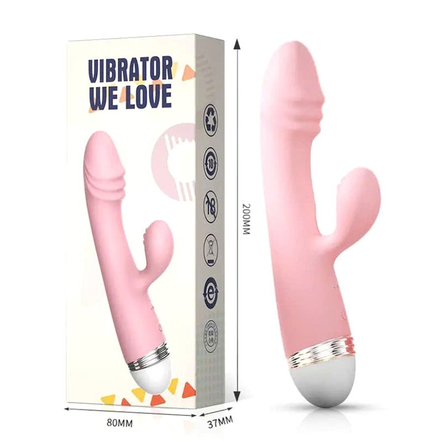 Sản Phẩm Chính Hãng Loại 1 - Thiết Bị Massage G-Spot Vibrator We Love 10 Chế Độ Rung, Chống Nước 200mm x 80mm x 37mm - n