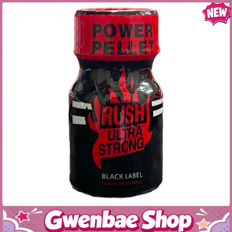 Chai Hít Tăng Khoái Cảm Kích Thích Bao Phê Popper Rush Ultra Strong 10ml USA Siêu Mạnh Nắp Đỏ - Gwenshop Chính Hãng