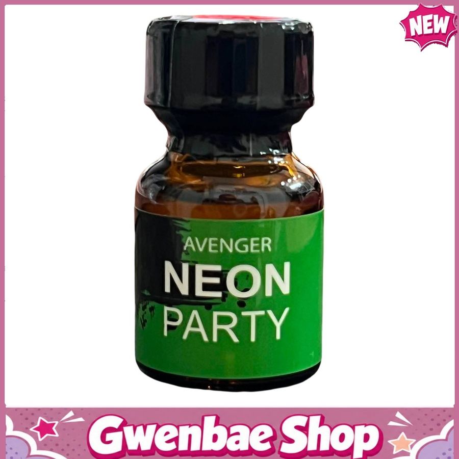 Chai Hít Tăng Khoái Cảm Kích Thích Bao Phê Popper Avenger Neon Party Green 10ml PWD USA - Gwenshop Chính Hãng
