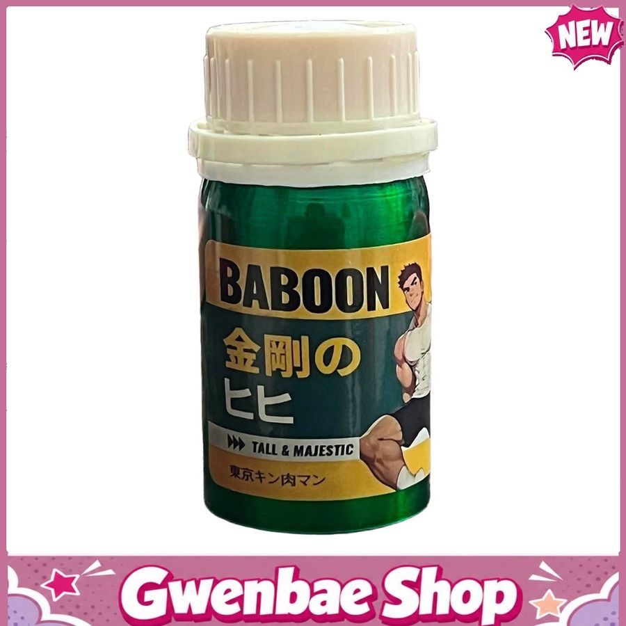 Chai Hít Tăng Khoái Cảm Kích Thích Bao Phê Popper Khô Baboon USA 60g - Gwenshop Chính Hãng