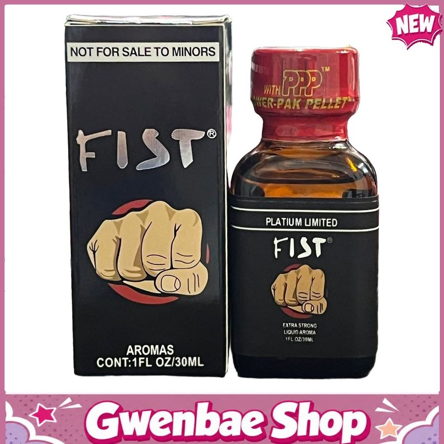 Chai Hít Tăng Khoái Cảm Kích Thích Bao Phê Popper Fist Đen Aromas 30ml - Gwenshop Chính Hãng
