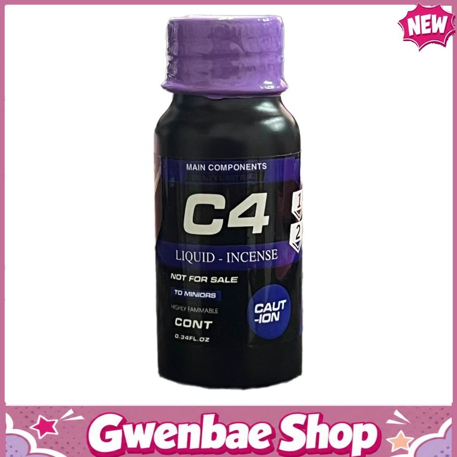 Chai Hít Tăng Khoái Cảm Kích Thích Bao Phê Popper Khô C4 Tím Chai Nhôm 60g - Gwenshop Chính Hãng