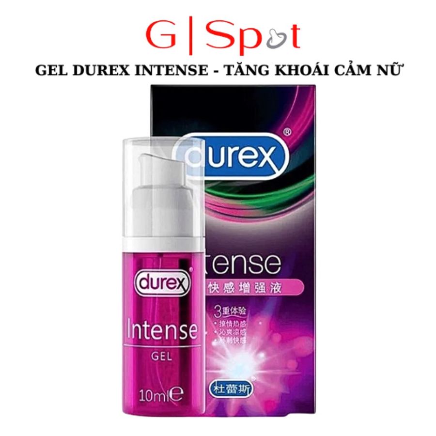 Hàng Chuẩn Nhập Khẩu - Dung Dịch Bôi Tron Tăng Khoái Cảm Nữ Durex Intense Orgasmic - Kích Thích ĐiểmG mẫu 2 10ml - dịu n