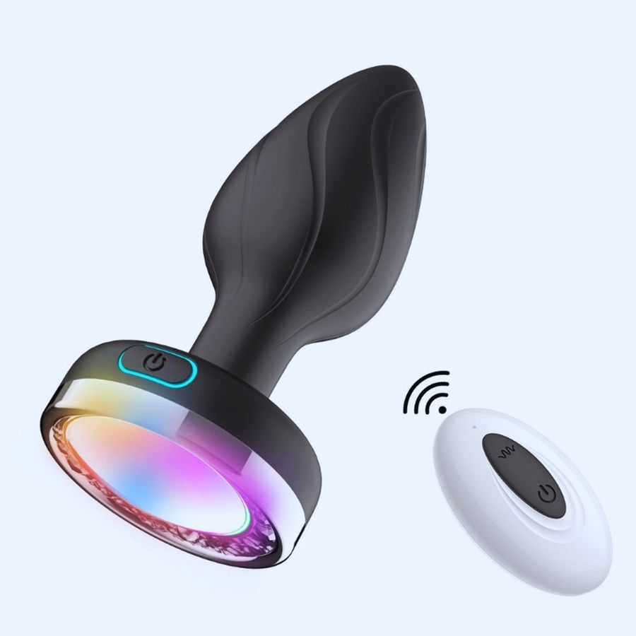 Sản Phẩm Chính Hãng Loại 1 - Thiết Bị Massage Rung hậu môn đèn led Lufi Meos mẫu 2 - nhiều chế độ, sạc pin tiện dụng