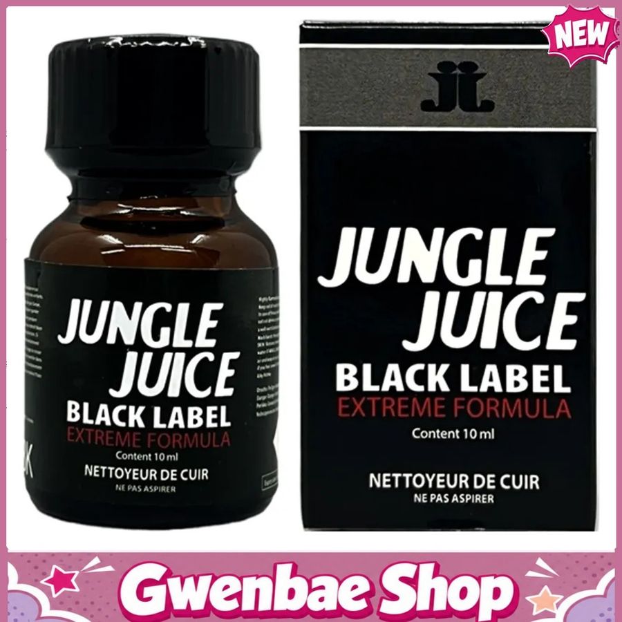 Chai Hít Kích Thích Bao Phê Tăng Khoái Cảm Popper Jungle Juice Black Label 10ml - Gwenshop Chính Hãng