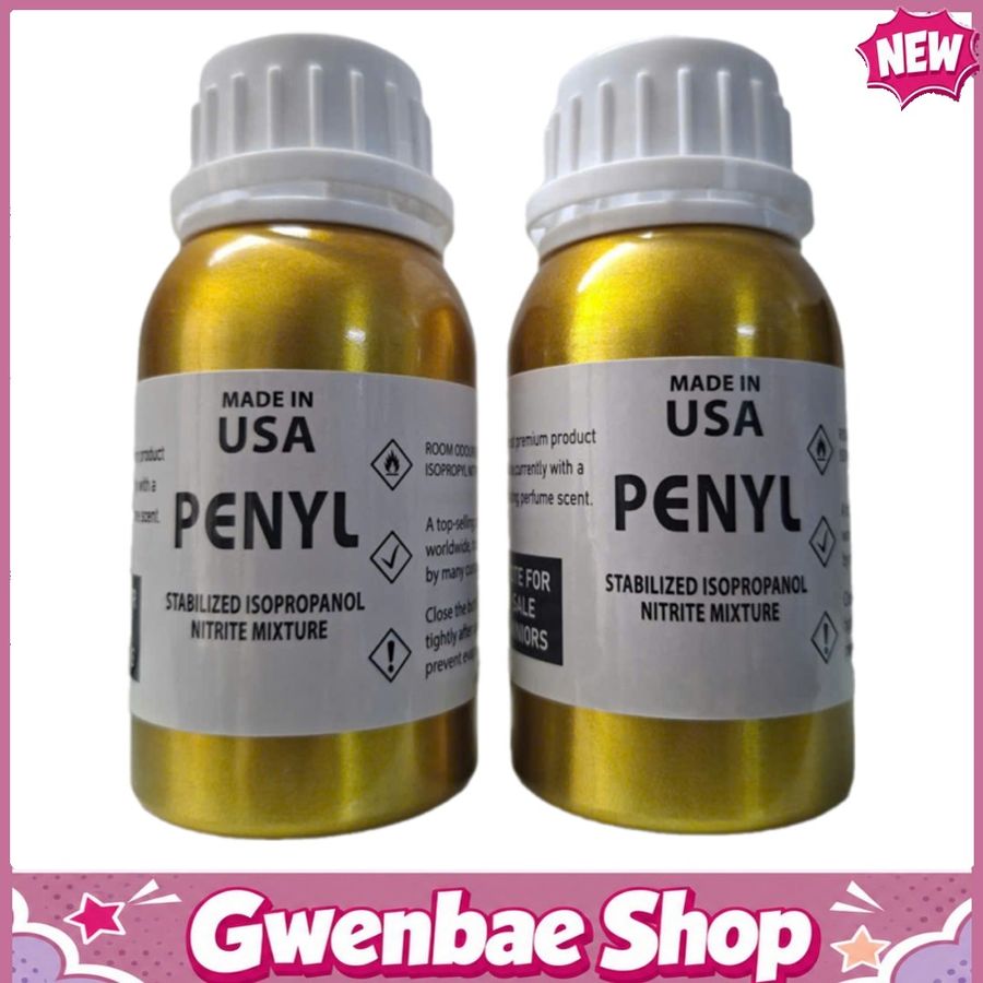Chai Hít Tăng Khoái Cảm Kích Thích Bao Phê Popper Khô Made In USA Penyl Yellow Siêu Mạnh - Gwenshop Chính Hãng