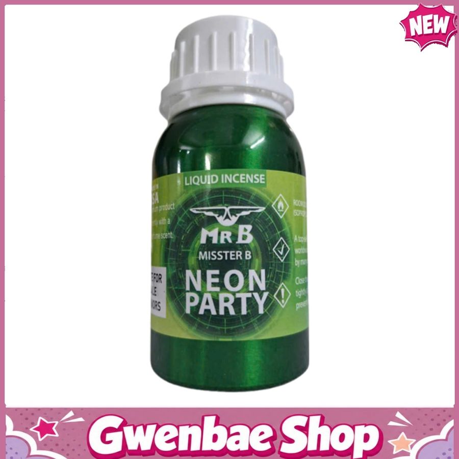 Chai Hít Kích Thích Bao Phê Tăng Khoái Cảm Popper Khô Neon Party Mr B Misster B Xanh Lá USA Siêu Mạnh - Gwenshop Chính Hãng