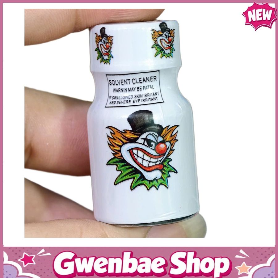 Chai Hít Kích Thích Bao Phê Tăng Khoái Cảm Popper Clown Solvent Cleaner 10ml - Gwenshop Chính Hãng