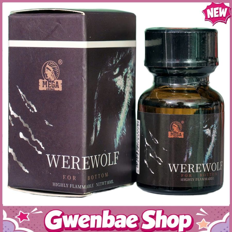 Chai Hít Kích Thích Bao Phê Tăng Khoái Cảm Popper Werewolf For Bottom 10ml - Gwenshop Chính Hãng
