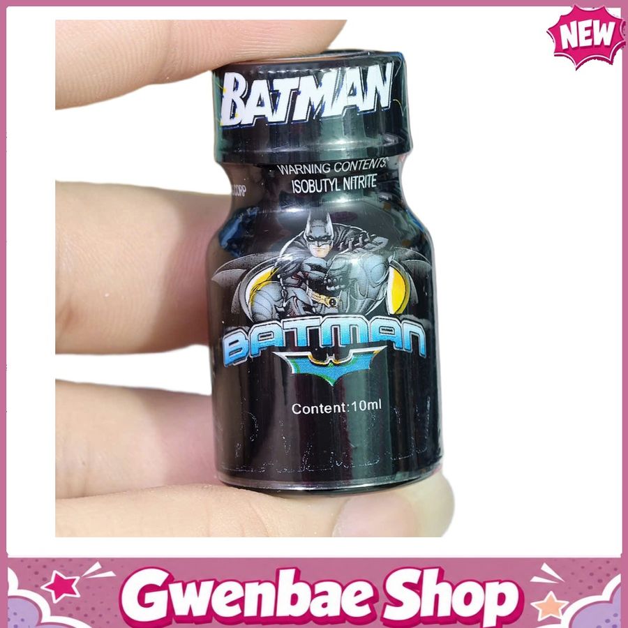 Chai Hít Kích Thích Bao Phê Tăng Khoái Cảm Popper Batman 10ml - Gwenshop Chính Hãng
