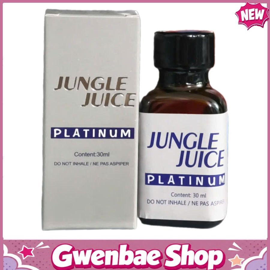 Chai Hít Kích Thích Bao Phê Tăng Khoái Cảm Popper Jungle Juice Platinum USA 30ml - Gwenshop Chính Hãng