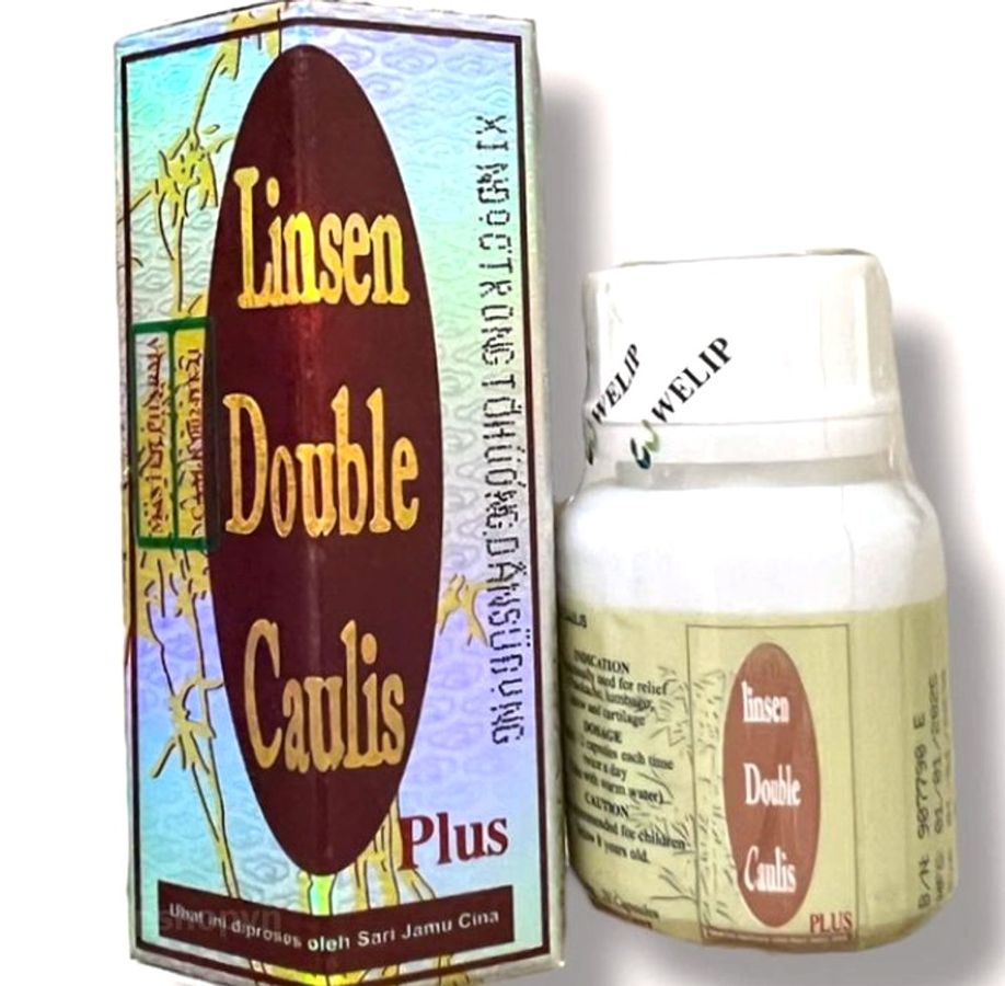Bản Nhập Khẩu Cao Cấp - Viên Hỗ Trợ Linh tiênn song đằngg tố - Linsenn Double Cauliss Plus - Xuất xứ Malaysia - Hộp 20 V