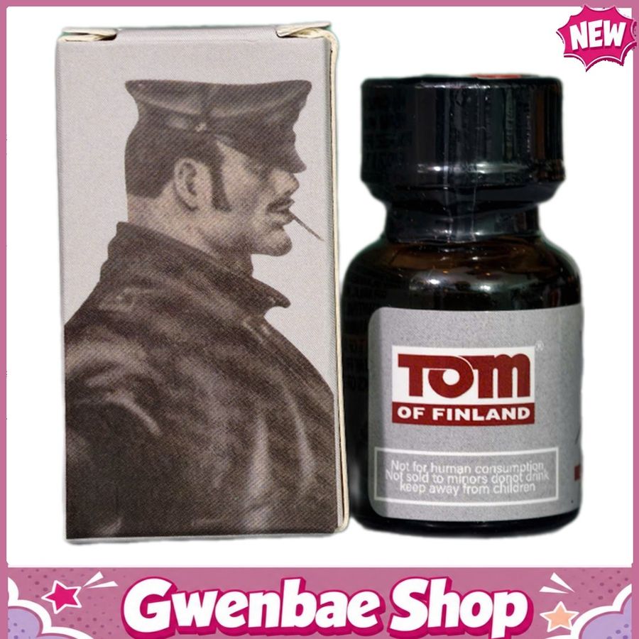 Chai Hít Kích Thích Bao Phê Tăng Khoái Cảm Popper Tom Of Finland Black 10ml - Gwenshop Chính Hãng