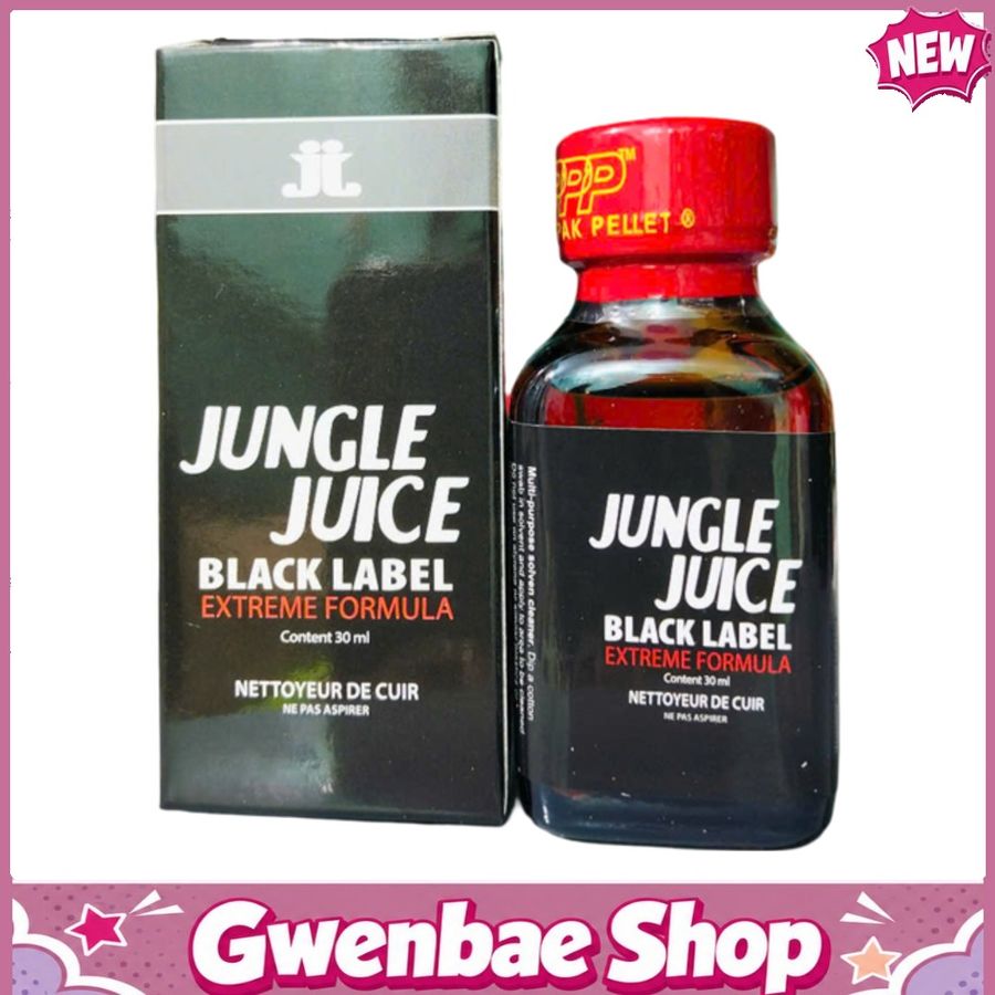 Chai Hít Tăng Khoái Cảm Kích Thích Bao Phê Popper Jungle Juice Black Label 30ml Chính Hãng - Gwenshop Chính Hãng