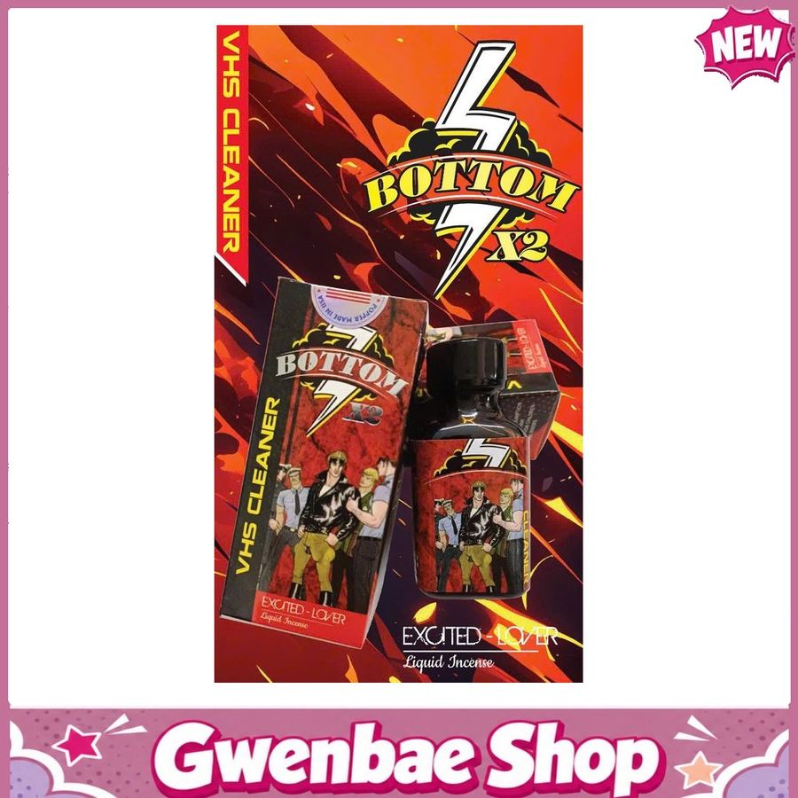 Chai Hít Kích Thích Bao Phê Tăng Khoái Cảm Popper VHS Cleaner Bottom X2 30ml Chai Tròn Chính Hãng Cho Bot - Gwenshop Chính Hãng