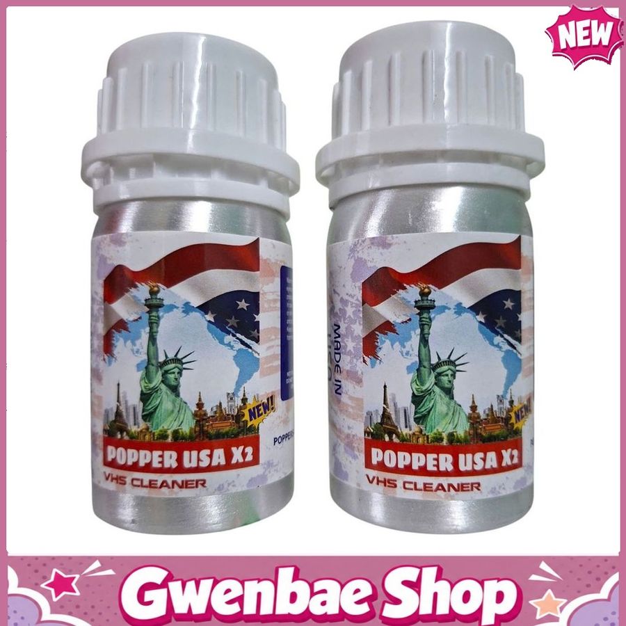 Chai Hít Tăng Khoái Cảm Kích Thích Bao Phê Popper Khô USA X2 VHS CLeaner - Gwenshop Chính Hãng