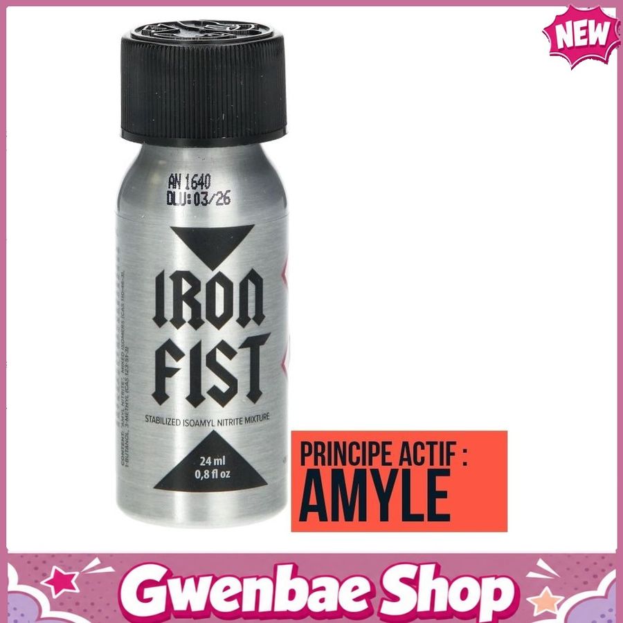 Chai Hít Tăng Khoái Cảm Kích Thích Bao Phê Popper Iron Fist 24ml Chính Hãng Pháp - Gwenshop Chính Hãng