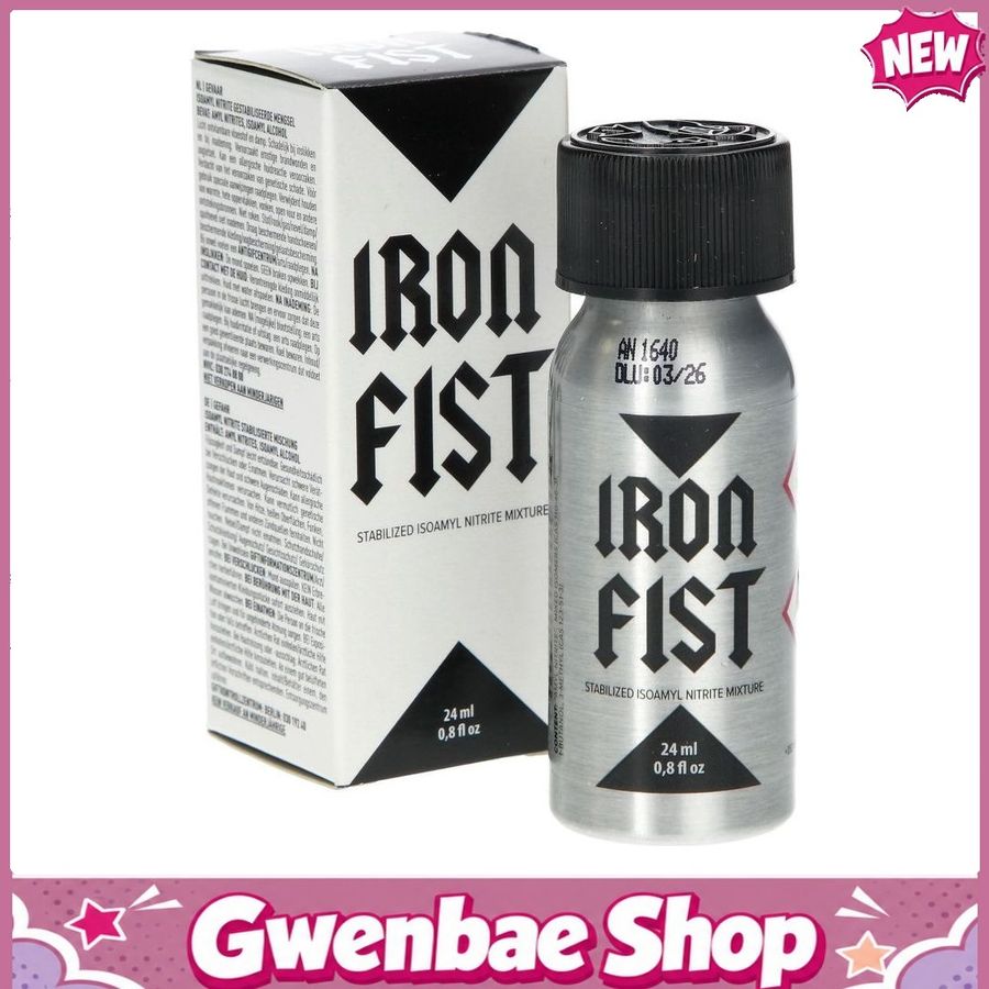 Chai Hít Kích Thích Bao Phê Tăng Khoái Cảm Popper Iron Fist 24ml Chính Hãng Pháp - Gwenshop Chính Hãng