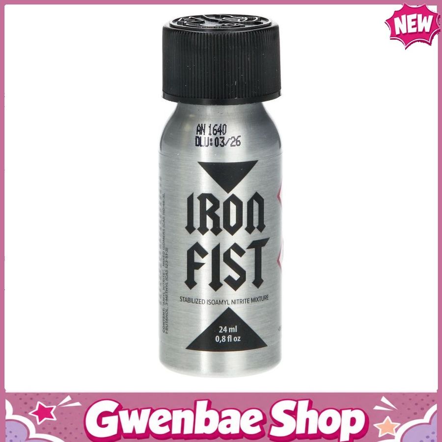Chai Hít Bao Phê Tăng Khoái Cảm Kích Thích Popper Iron Fist 24ml Chính Hãng Pháp - Gwenshop Chính Hãng