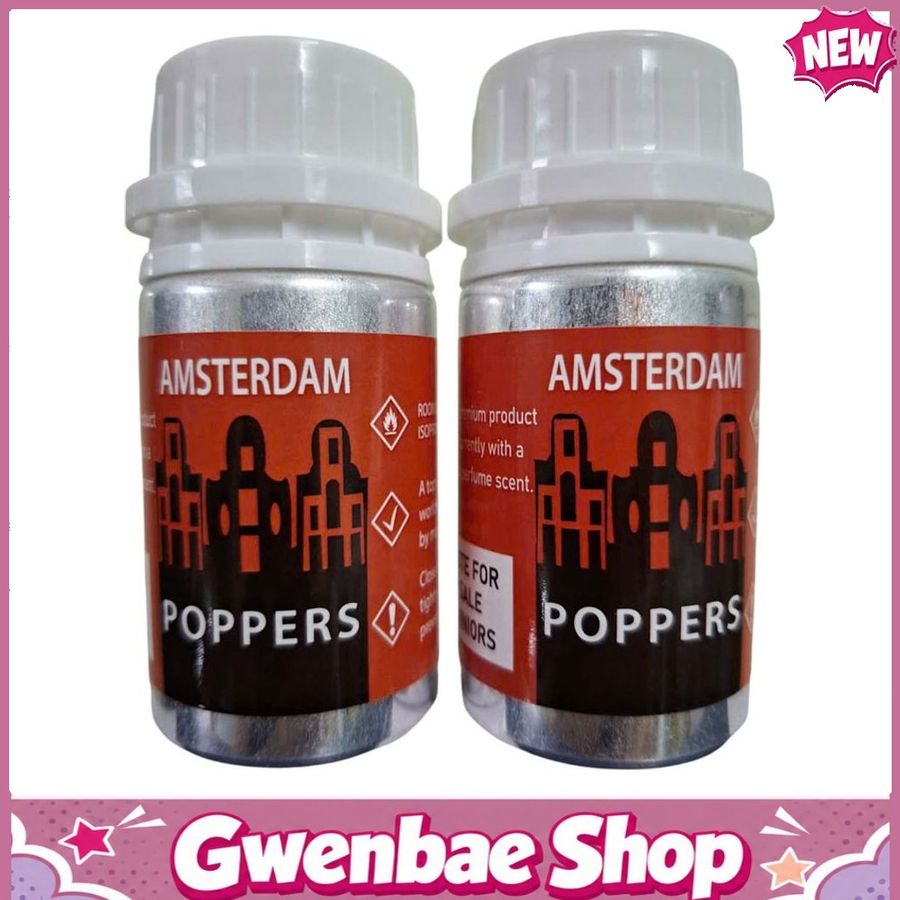 Chai Hít Tăng Khoái Cảm Kích Thích Bao Phê Popper Khô Amsterdam USA Chính Hãng - Gwenshop Chính Hãng