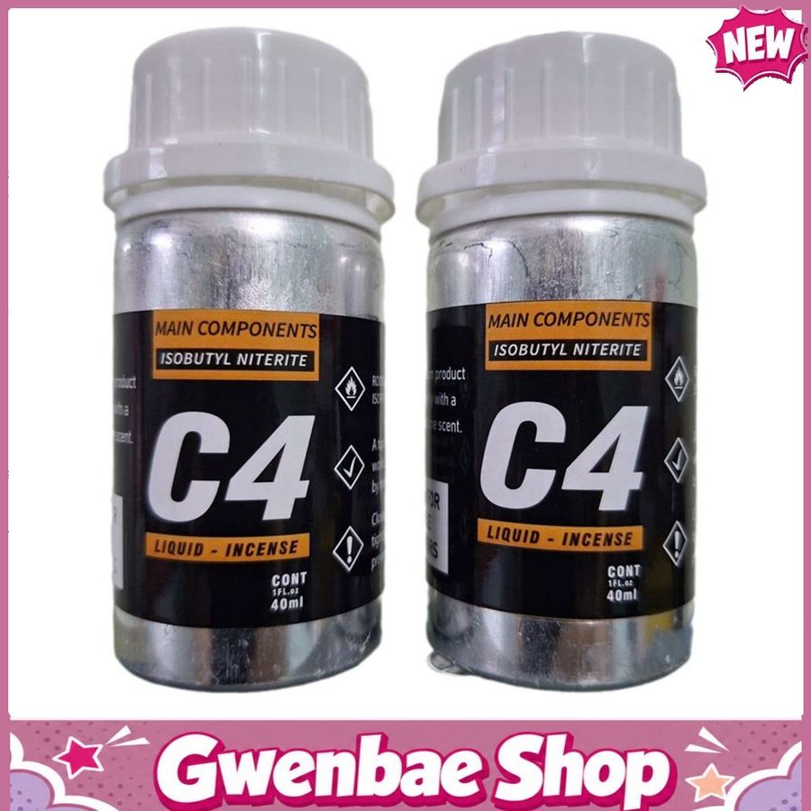Chai Hít Tăng Khoái Cảm Kích Thích Bao Phê Popper Khô C4 USA Chính Hãng 40ml - Gwenshop Chính Hãng