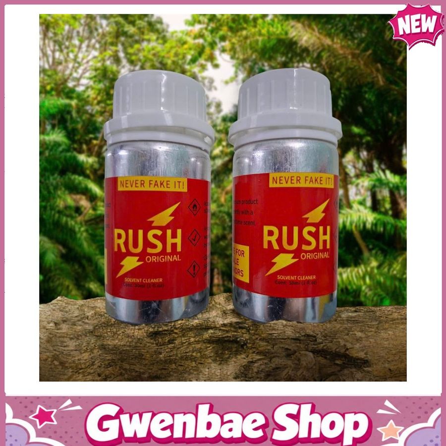Chai Hít Kích Thích Bao Phê Tăng Khoái Cảm Popper Khô Rush Original Never Fake It USA 30ml - Gwenshop Chính Hãng
