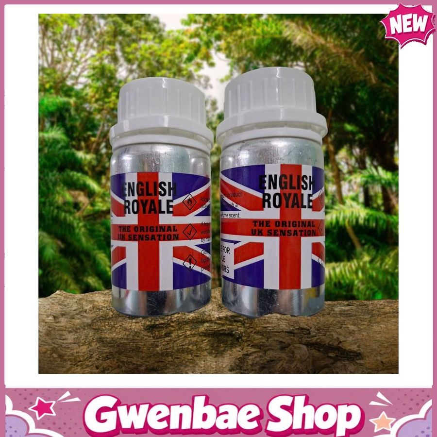 Chai Hít Kích Thích Bao Phê Tăng Khoái Cảm Popper Khô English Royale Chính Hãng - Gwenshop Chính Hãng