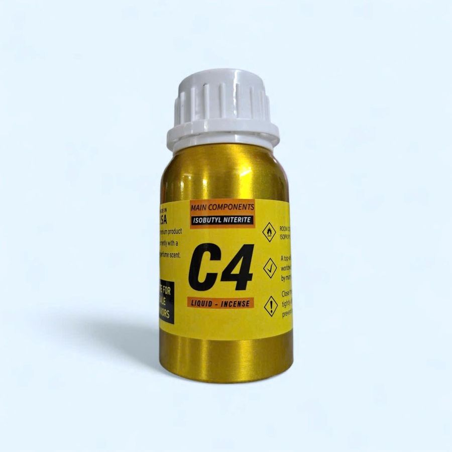 Bản Nhập Khẩu Cao Cấp - Dung Dịch Hít Thư Giãn khô mẫu mới 100ml, C4, cực mạnh, gây ảo giác, LIQUID - INCENSE - hương dị