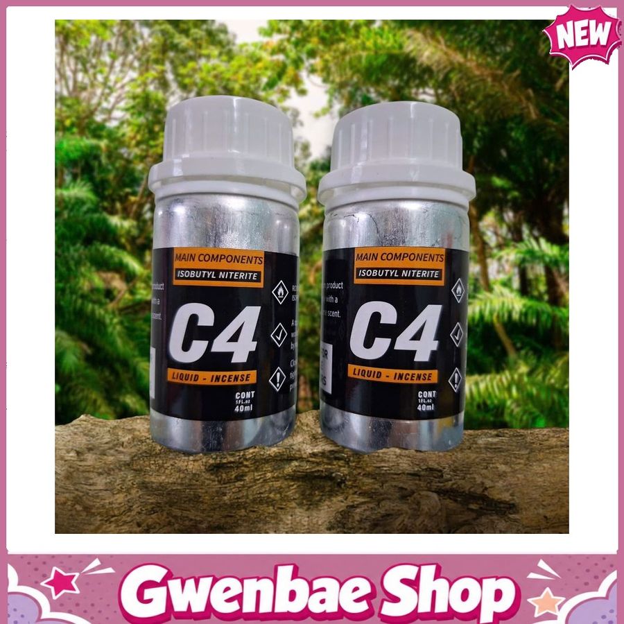 Chai Hít Kích Thích Bao Phê Tăng Khoái Cảm Popper Khô C4 USA Chính Hãng 40ml - Gwenshop Chính Hãng