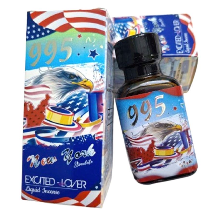 Hàng Chuẩn Nhập Khẩu - Chai Hít Dung Dịch Thư Giãn 995 New York Excited Lover 40ml USA PWD New York Stimulate - hương dị