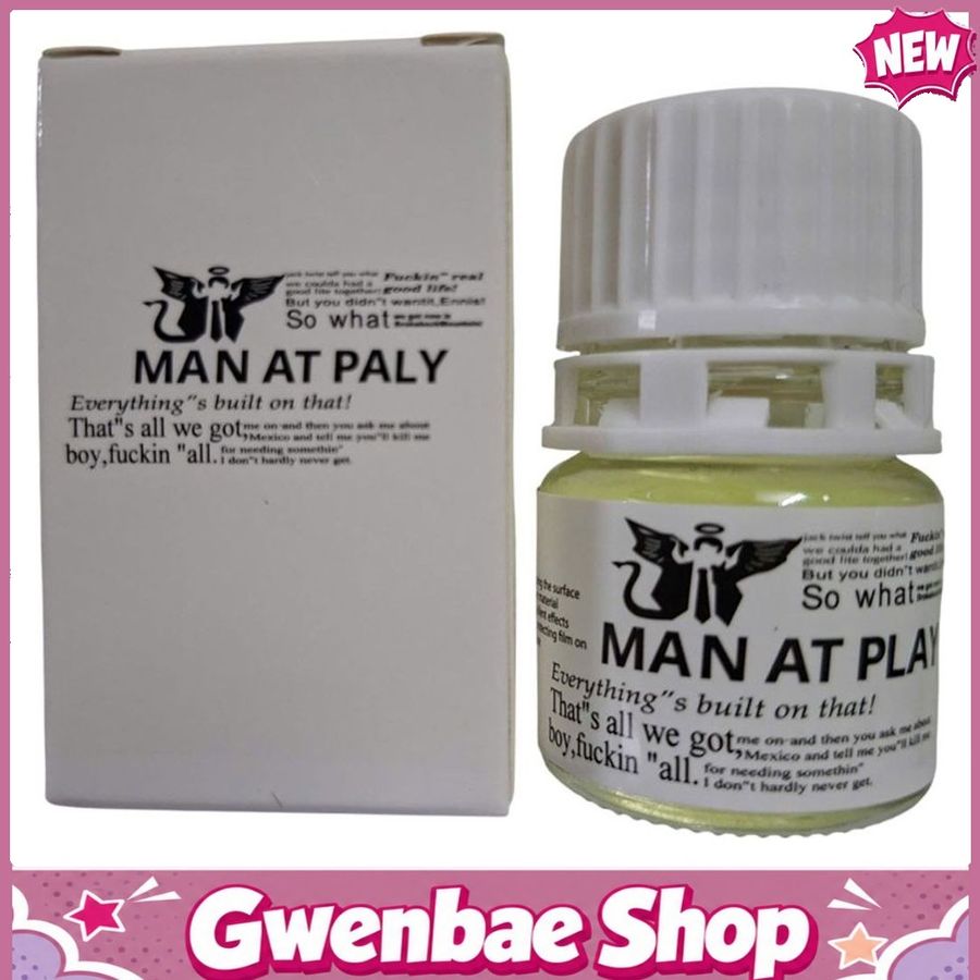 Chai Hít Tăng Khoái Cảm Kích Thích Bao Phê Popper MAN AT PALY 20ml Trắng Mùi Dịu, Phê Mạnh, Chống Lờn - Gwenshop Chính Hãng
