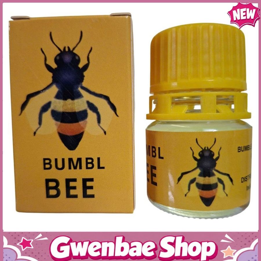 Chai Hít Tăng Khoái Cảm Kích Thích Bao Phê Popper Bumble BEE 20ml Cực Mạnh, Chống lờn, Mùi Dịu, Phê Lâu - Gwenshop Chính Hãng