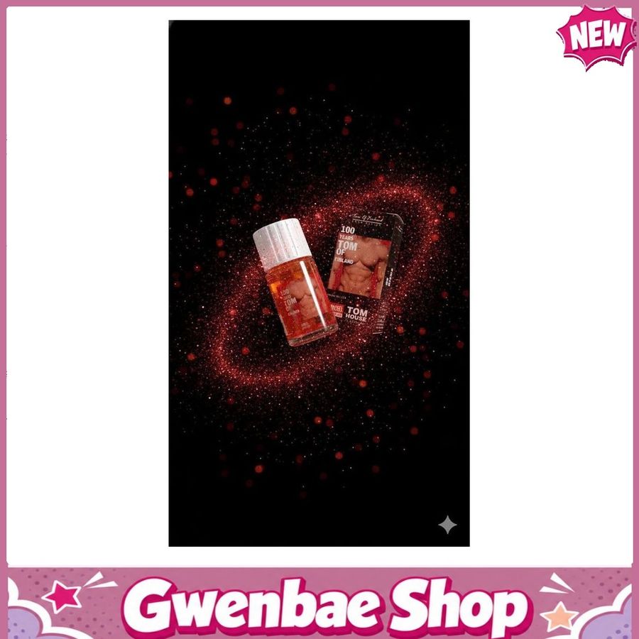 Chai Hít Kích Thích Bao Phê Tăng Khoái Cảm Popper Tom Of Finland 100 Years 40ml - Chai Đỏ - Gwenshop Chính Hãng