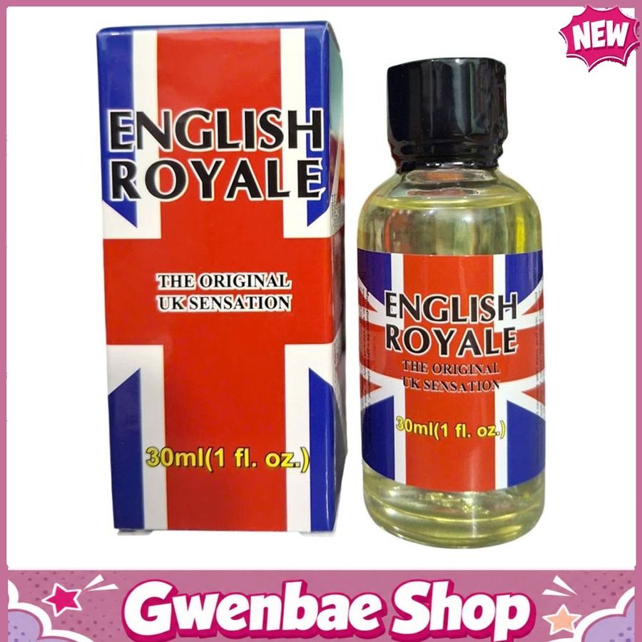 Chai Hít Tăng Khoái Cảm Kích Thích Bao Phê Popper English Royale The Original UK Sensation 30ml - Gwenshop Chính Hãng