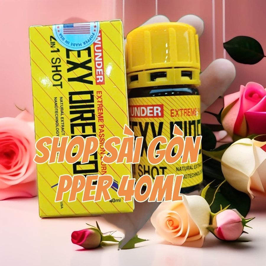 Hàng Chuẩn Nhập Khẩu - Chai hít Dung Dịch Thư Giãn 40ml, dòng , cực mạnh, EXTREME PASSION - hương dịu, dùng cho cả nam v