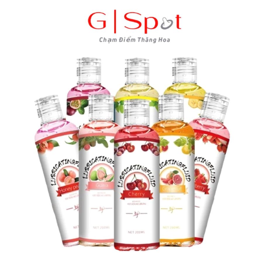 Bản Nhập Khẩu Cao Cấp - Dung Dịch Bôi Tron Am Dao Gốc Nước Hương Trái Cây - 200ml - Ngẫu Nhiên mẫu 2 Chạm Điểm Thăng Hoa
