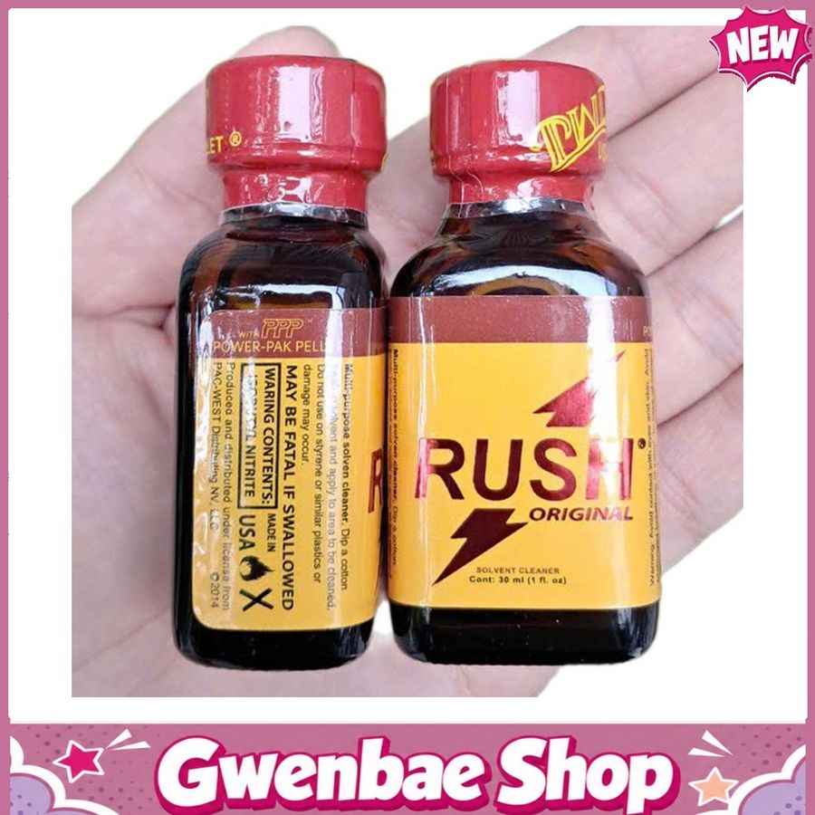 Chai Hít Tăng Khoái Cảm Kích Thích Bao Phê Popper Rush Original Chính Hãng PWD 30ml - Gwenshop Chính Hãng