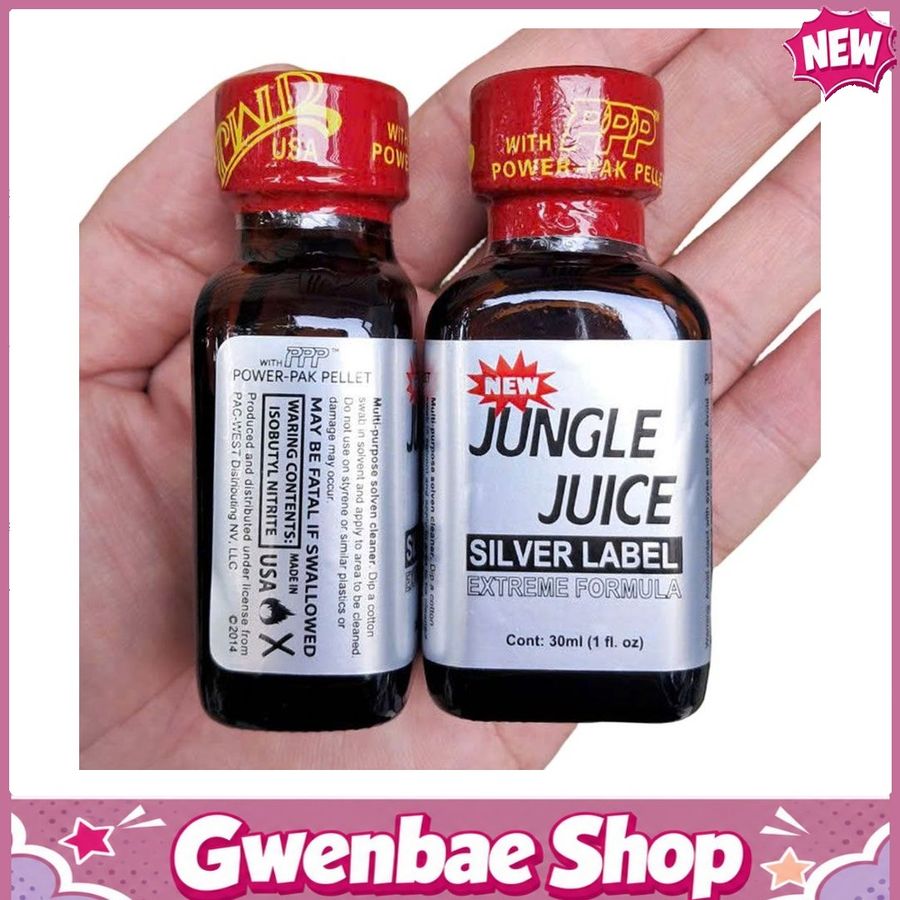 Chai Hít Tăng Khoái Cảm Kích Thích Bao Phê Popper Jungle Juice Plaitnum 30ml USA - Gwenshop Chính Hãng