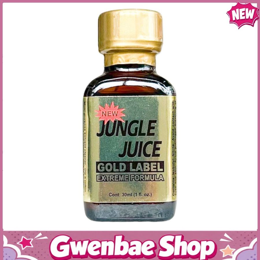 Chai Hít Tăng Khoái Cảm Kích Thích Bao Phê Popper Jungle Juice Gold Label Mỹ Chính Hãng 30ml - Gwenshop Chính Hãng