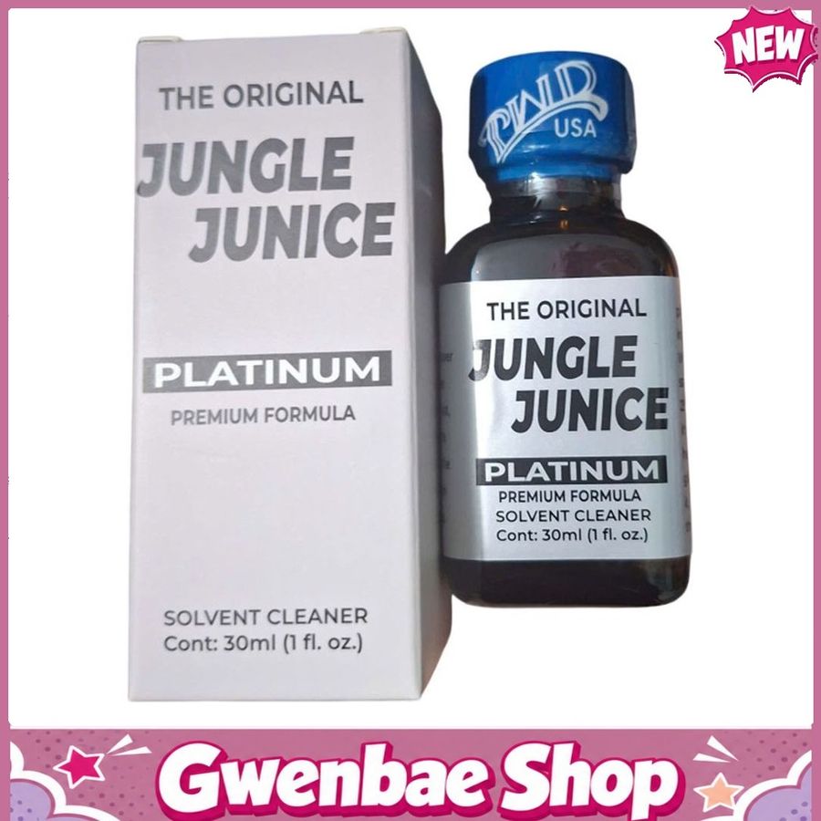 Chai Hít Tăng Khoái Cảm Kích Thích Bao Phê Popper Jungle Junice Platinum 30ml - Gwenshop Chính Hãng