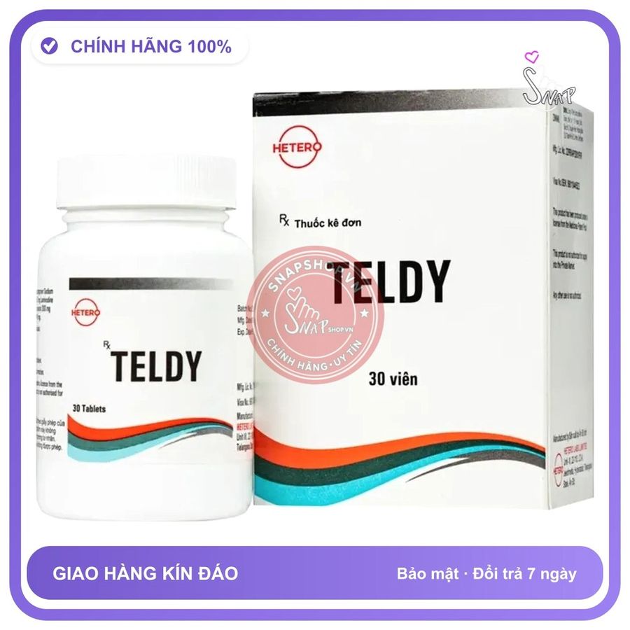 Bản Nhập Khẩu Cao Cấp - HETERO 50/300/300mg 30 Viên Điều Trị HIV - chất liệu an toàn cho da, dễ vệ sinh, êm ái khi dùng 