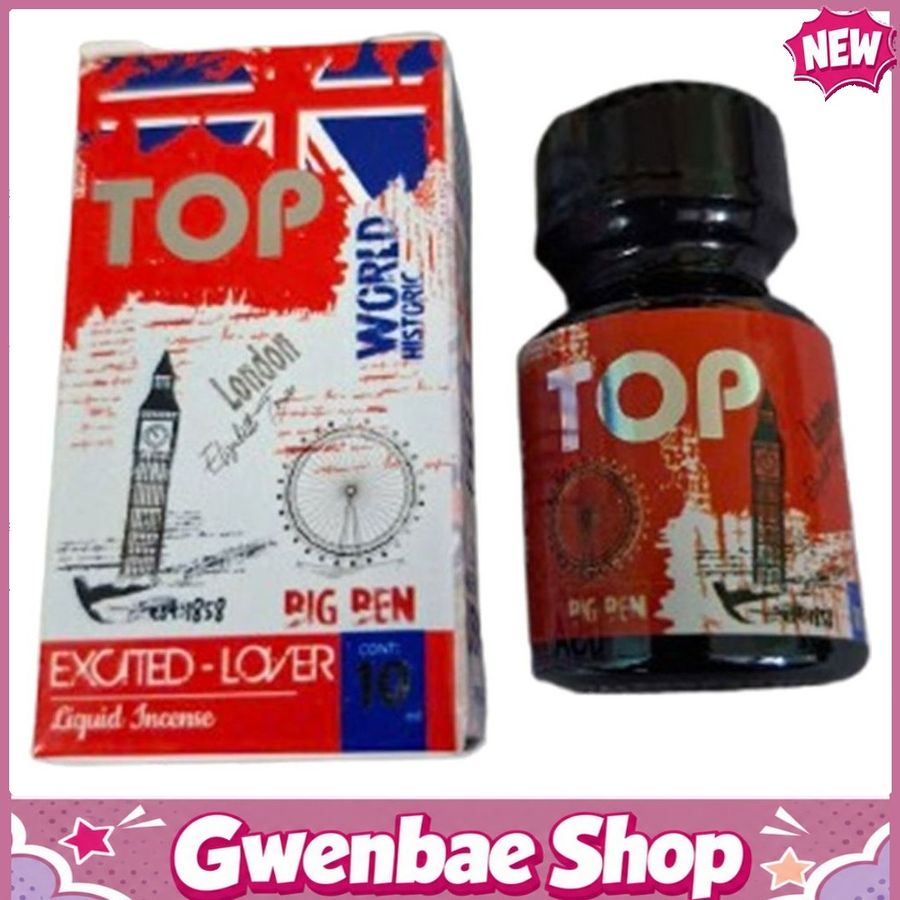 Chai Hít Tăng Khoái Cảm Kích Thích Bao Phê Popper Top 10ml VHS Cleanner Exited Lover USA PWD - Gwenshop Chính Hãng