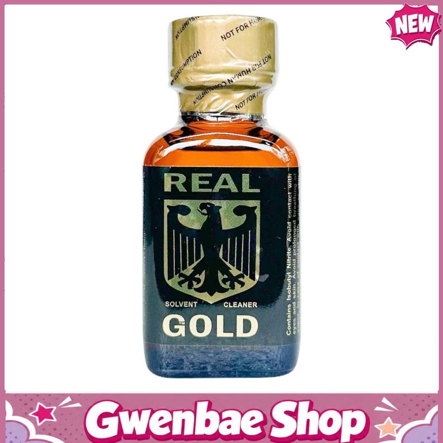 Chai Hít Tăng Khoái Cảm Kích Thích Bao Phê Poppers Real Gold Usa 30ml - Gwenshop Chính Hãng