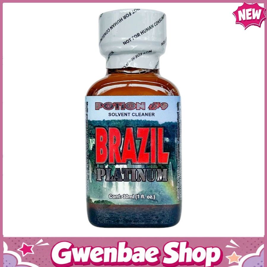 Chai Hít Tăng Khoái Cảm Kích Thích Bao Phê Popper Brazil Platinum 30ml USA Loại Mạnh Chính Hãng - Gwenshop Chính Hãng