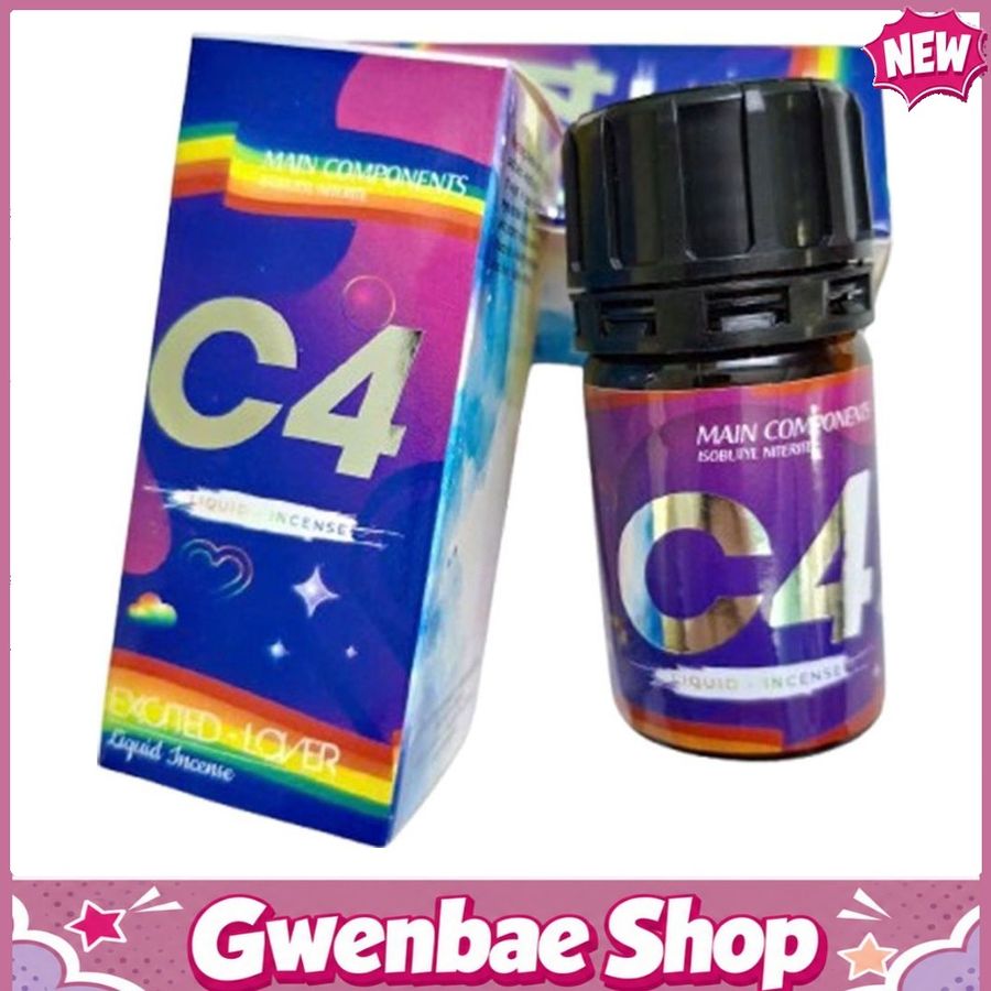 Chai Hít Tăng Khoái Cảm Kích Thích Bao Phê Popper C4 Main Componets 40ml USA Chính Hãng - Gwenshop Chính Hãng